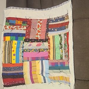 New homemade baby quilt